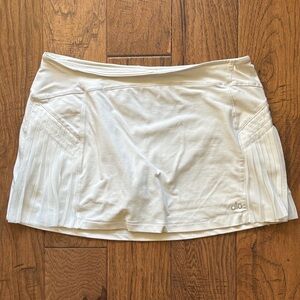 Alo White Tennis Skirt EUC